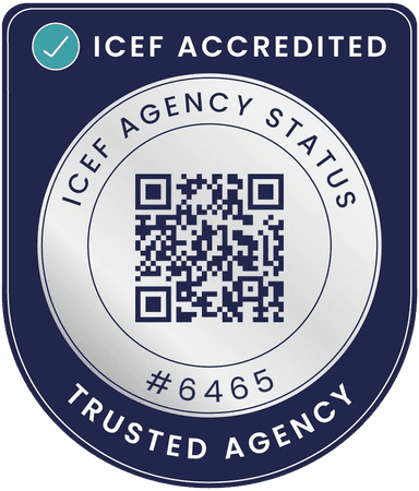 Sello ICEF Accredited