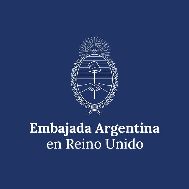 Logo Embajada Argentina en Reino Unido